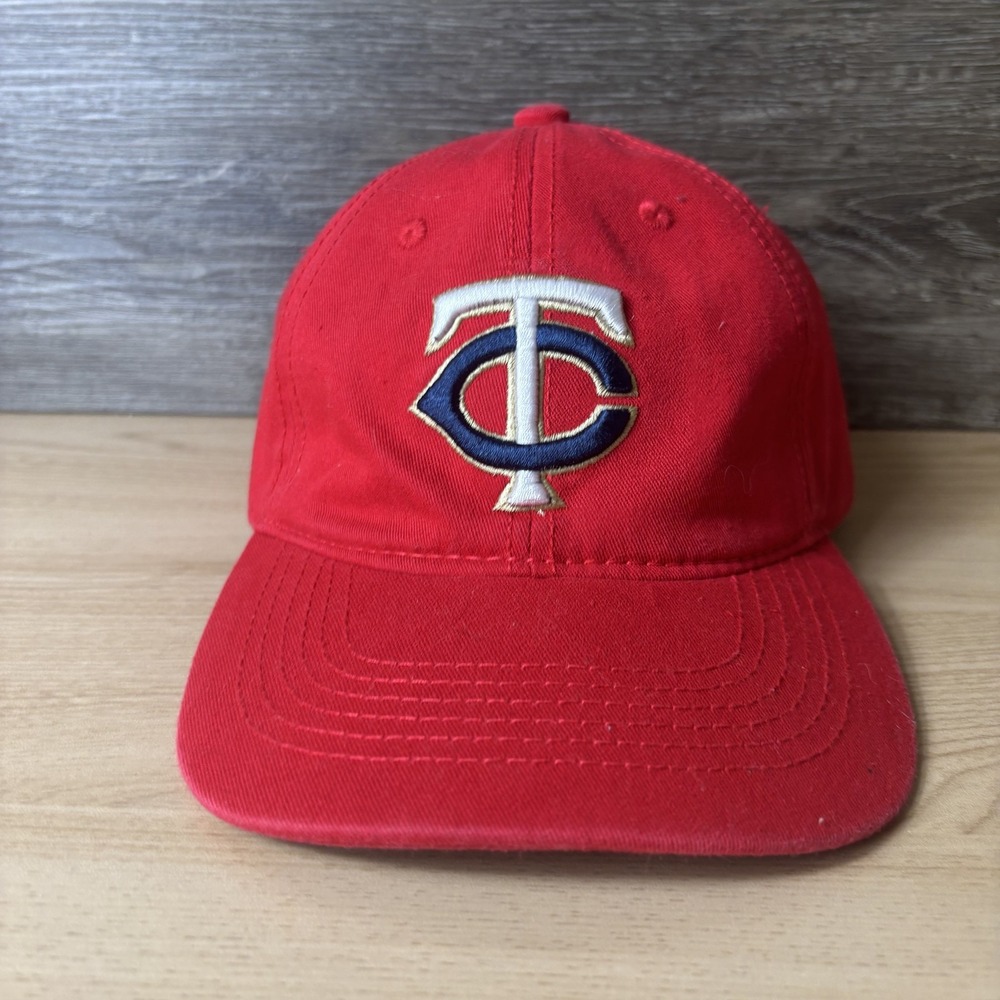 Minnesota Twins Hat Cap Strap Back Red MLB Baseball Mens DQ Dairy Queen 2017